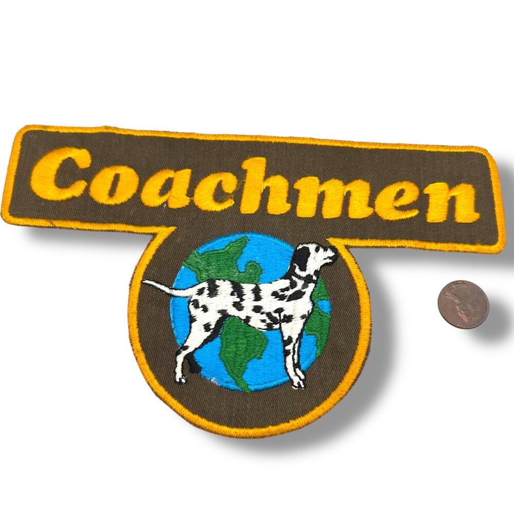 Vintage XL Coachmen RV patch nascar racing biker punk retro garage